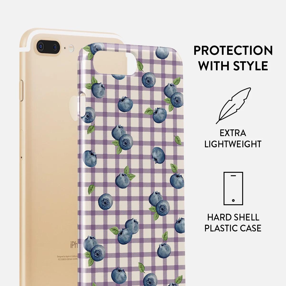 Blueberry Muffin - iPhone 7 Plus / 8 Plus Case - Image 2