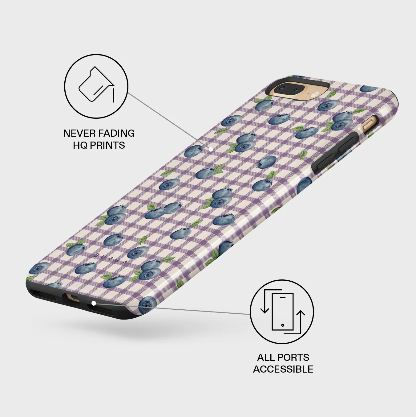 Blueberry Muffin - iPhone 7 Plus / 8 Plus Case - Image 7