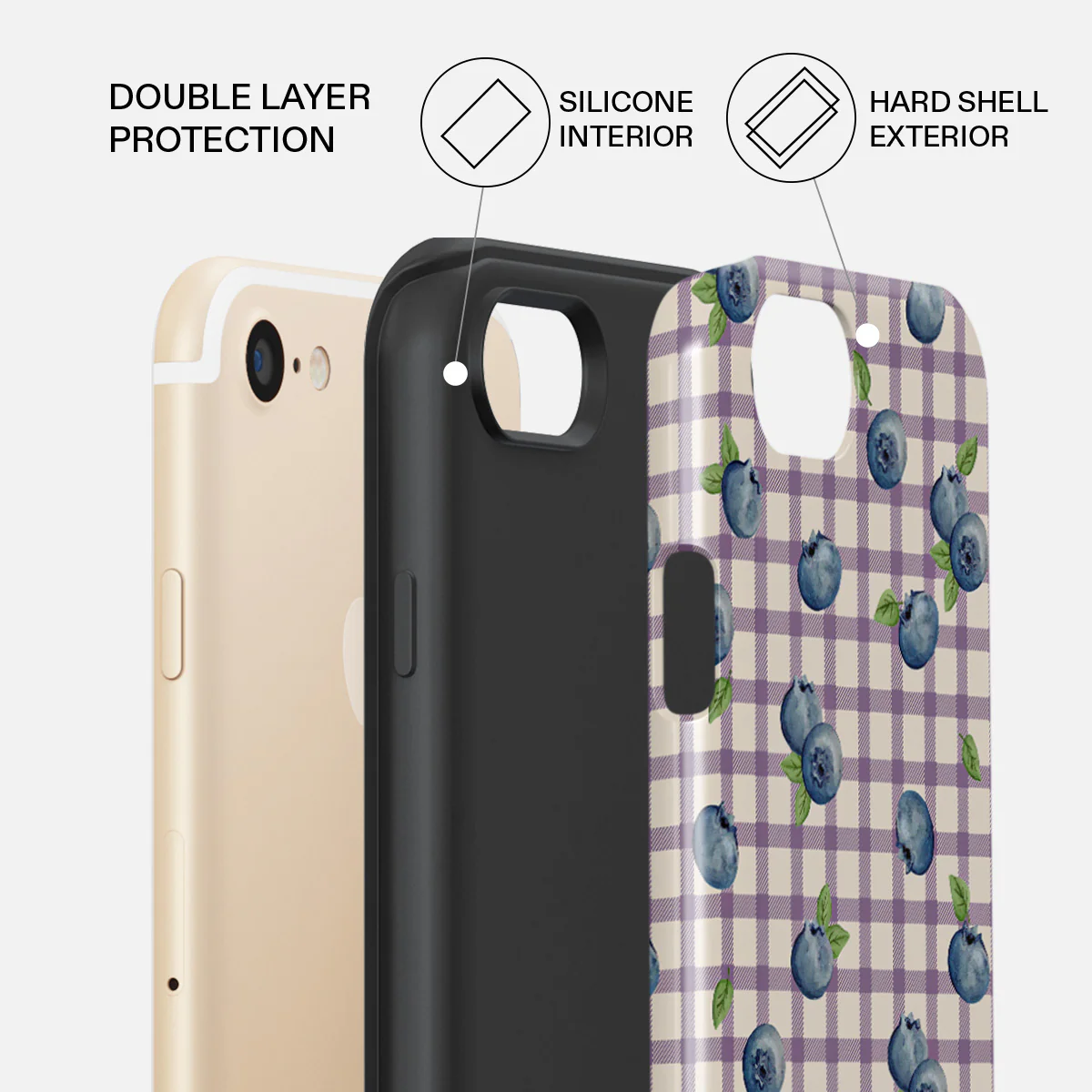 Blueberry Muffin - iPhone SE (2022) Case - Image 6
