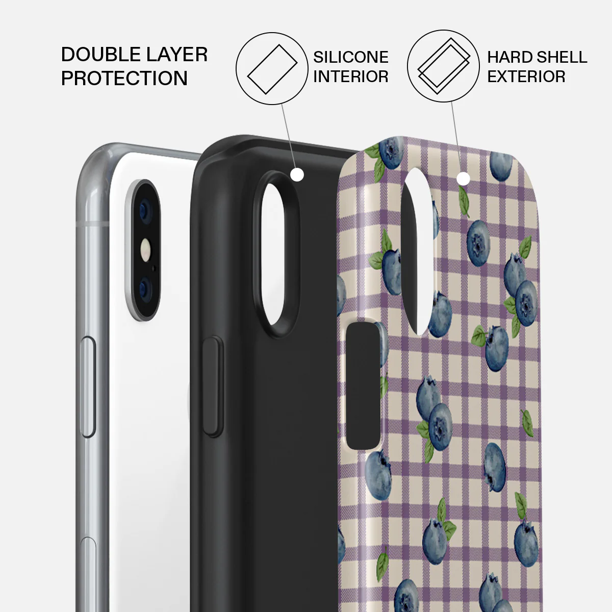 Blueberry Muffin - iPhone X / XS Case - Image 6