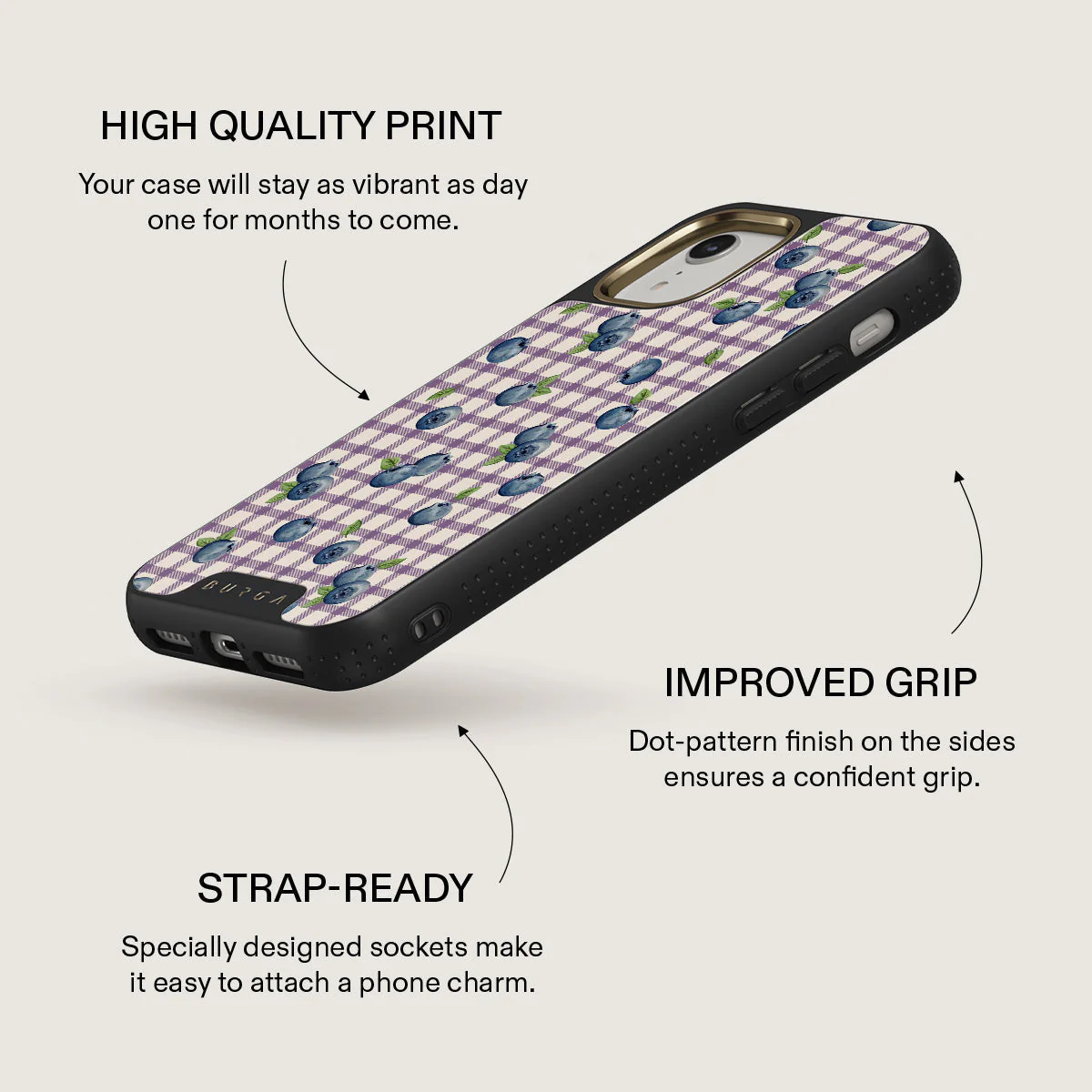 Blueberry Muffin - iPhone XR Case - Image 13
