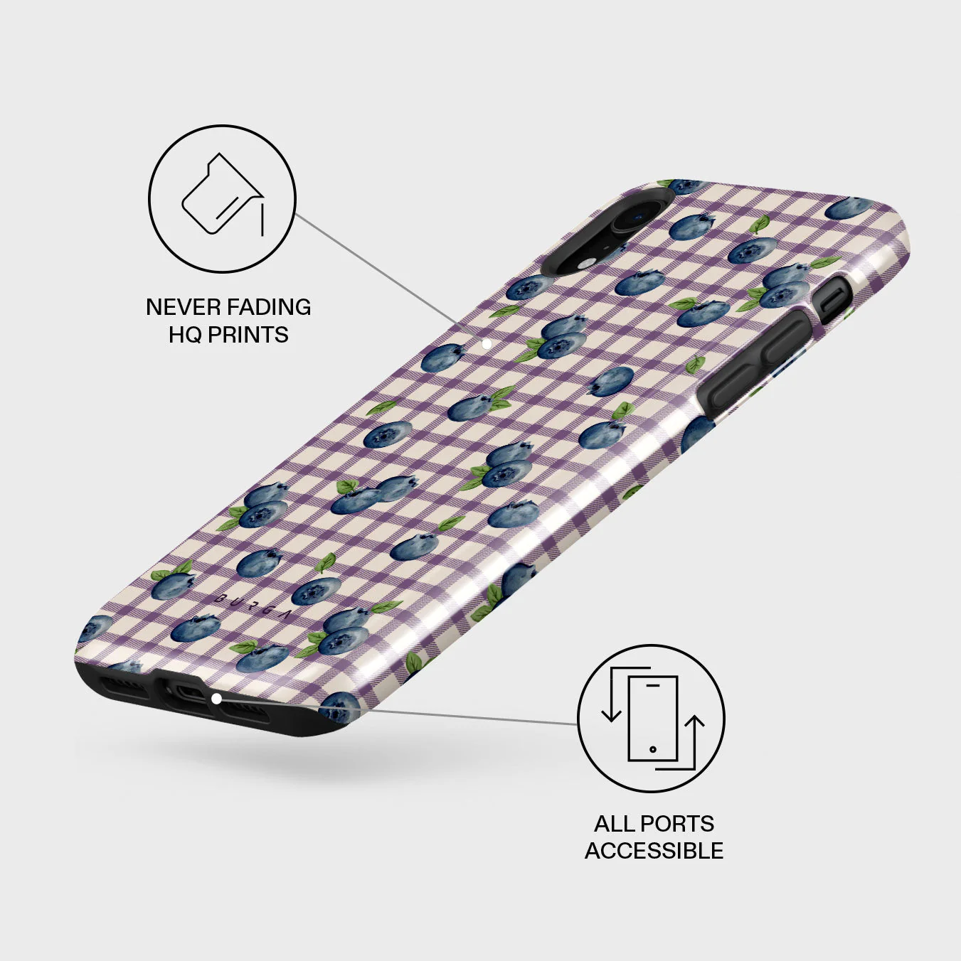 Blueberry Muffin - iPhone XR Case - Image 7