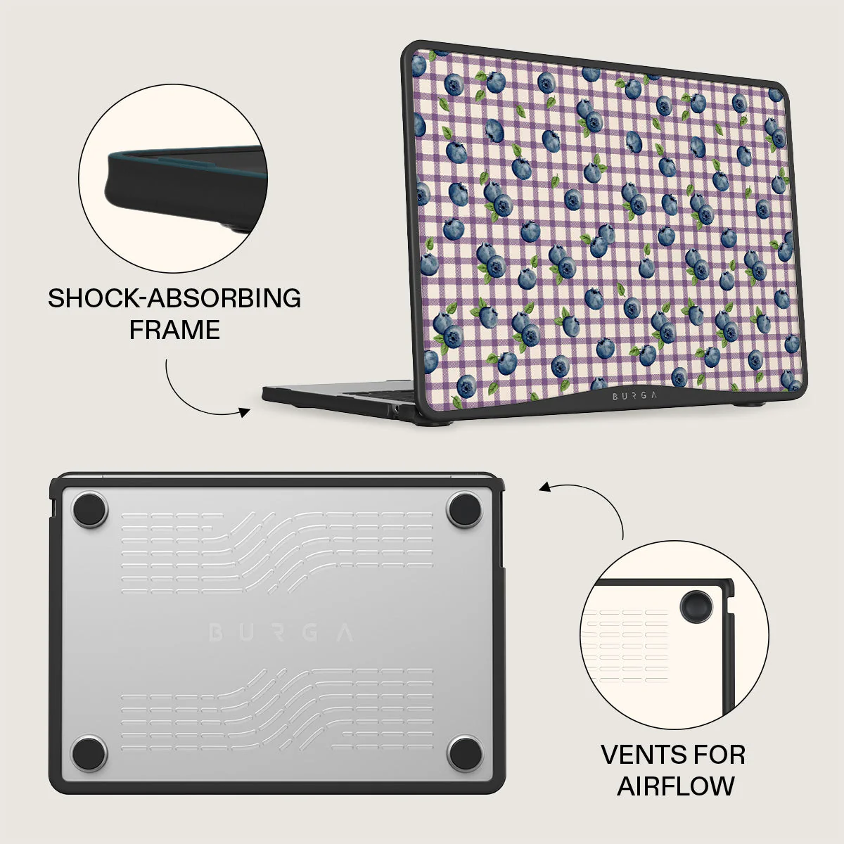Blueberry Muffin - Macbook Case - Image 13
