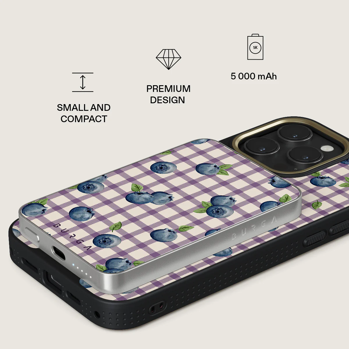 Blueberry Muffin - Magnetic Power Bank - Image 12