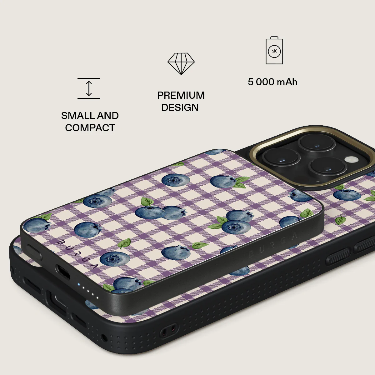 Blueberry Muffin - Magnetic Power Bank - Image 2