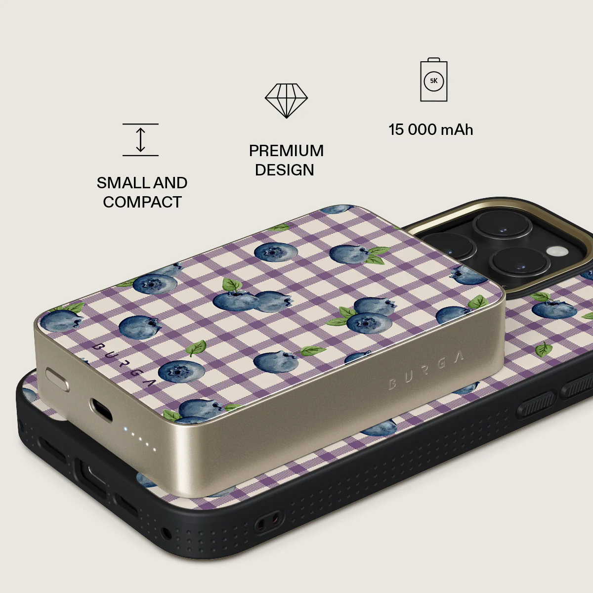 Blueberry Muffin - Magnetic Power Bank - Image 37