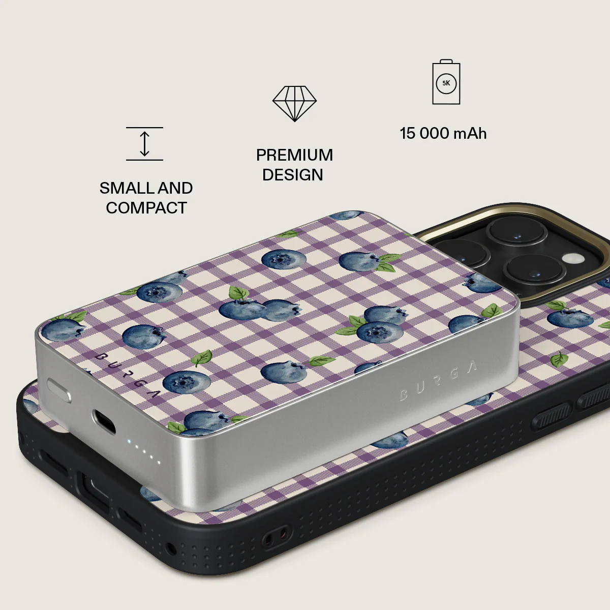 Blueberry Muffin - Magnetic Power Bank - Image 42