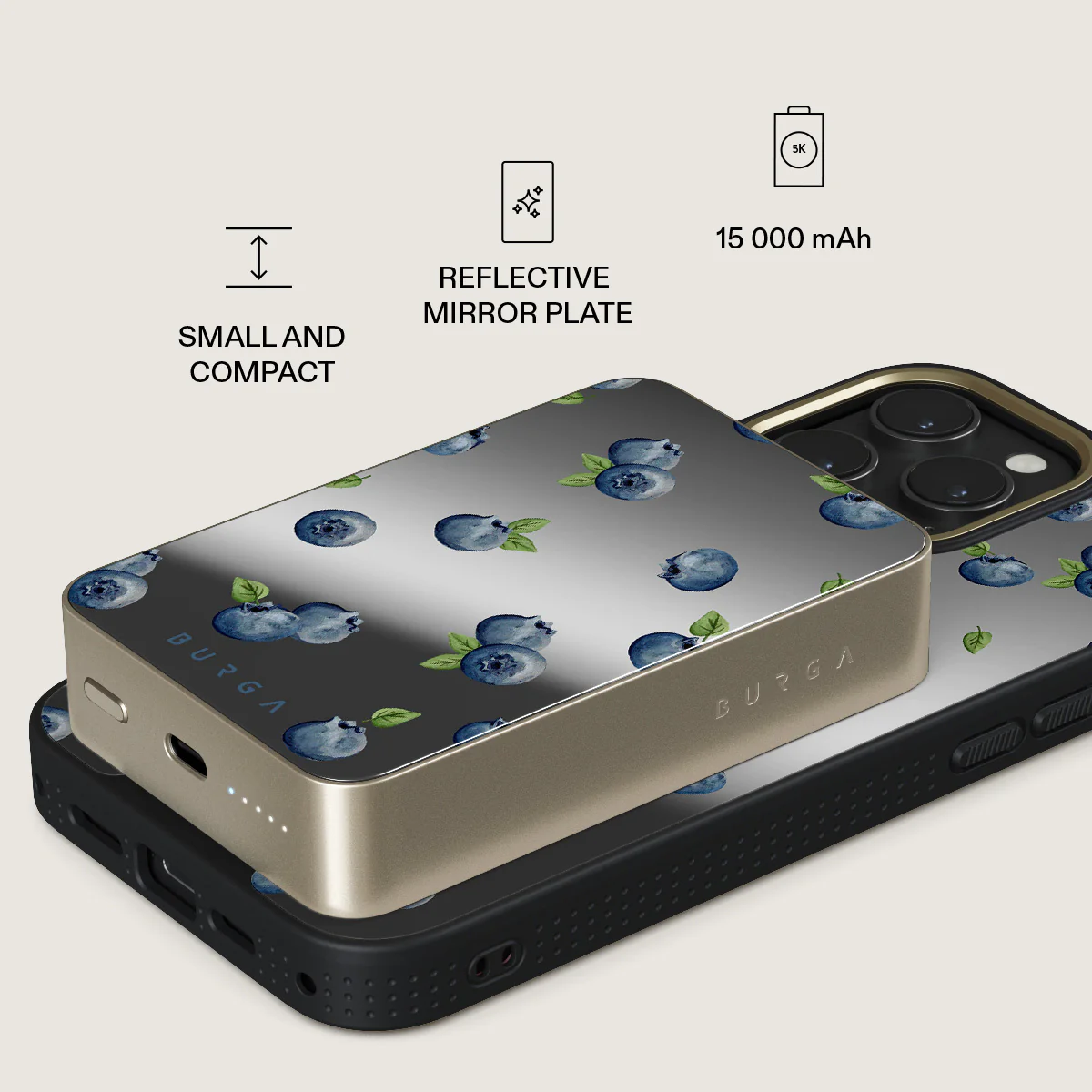 Blueberry Muffin - Magnetic Power Bank - Image 82