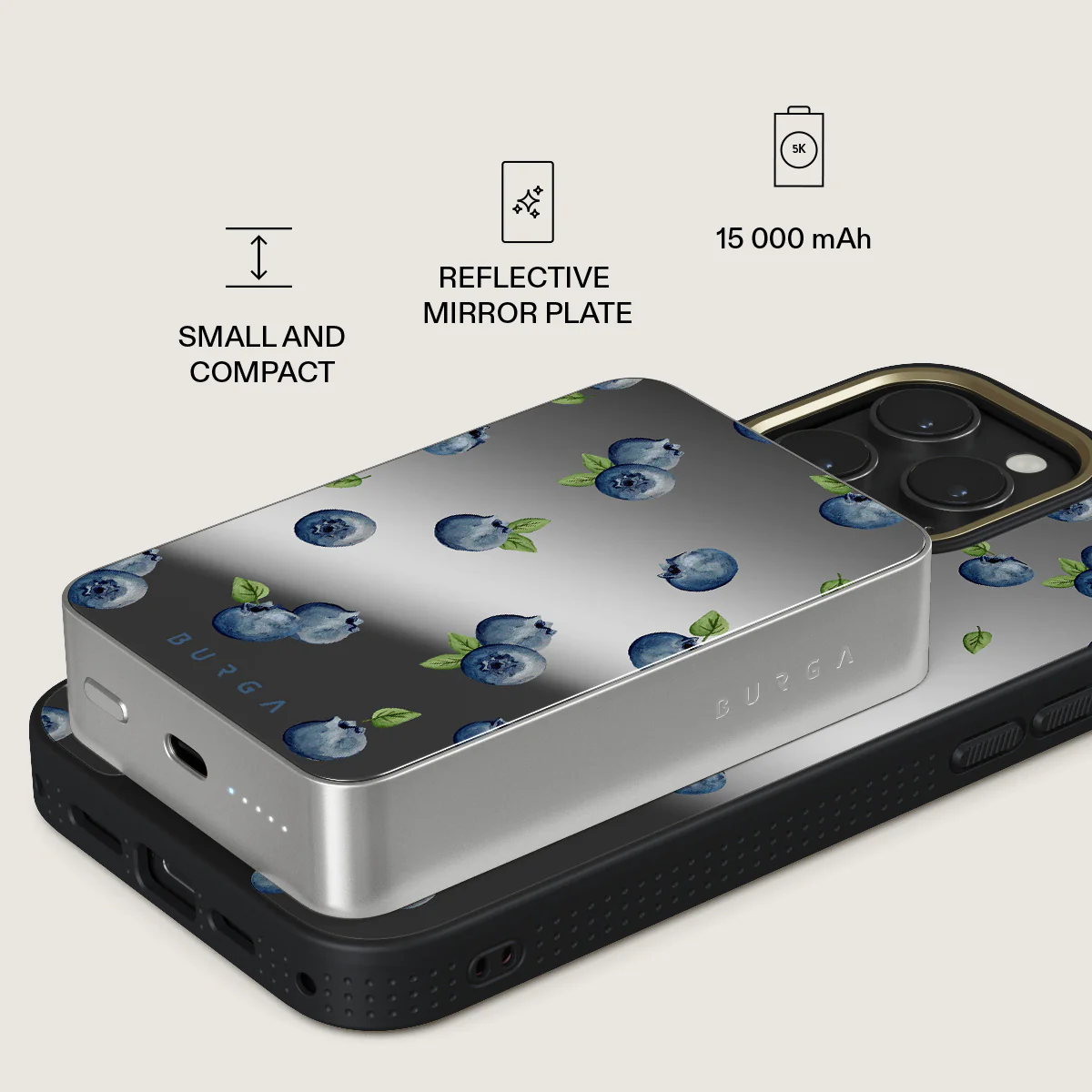 Blueberry Muffin - Magnetic Power Bank - Image 87