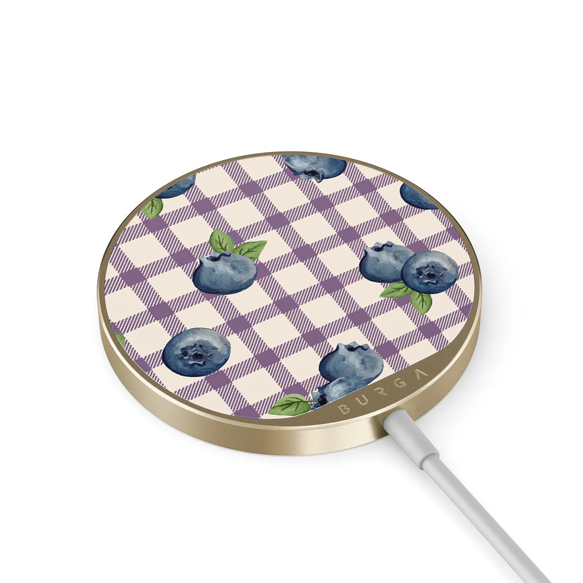 Blueberry Muffin - Magnetic Wireless Charger