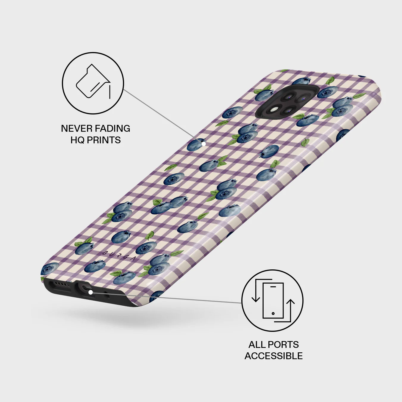 Blueberry Muffin - Motorola Moto G Power 2021 Case - Image 3