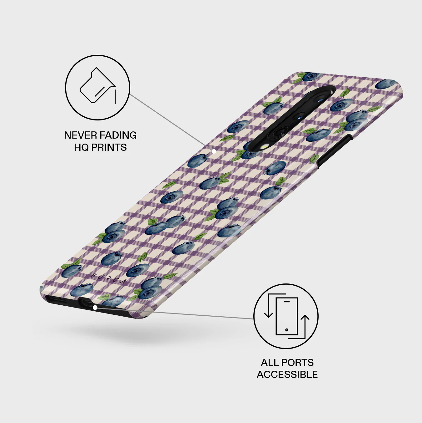 Blueberry Muffin - OnePlus 8 Case - Image 3