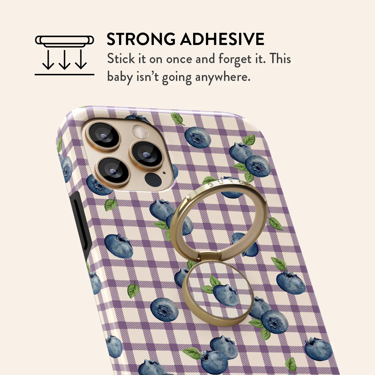 Blueberry Muffin - Adhesive Ring Holder - Image 10