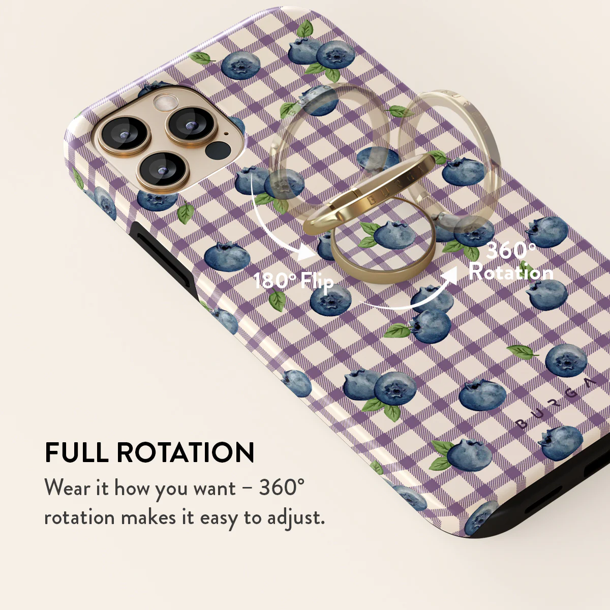 Blueberry Muffin - Adhesive Ring Holder - Image 8