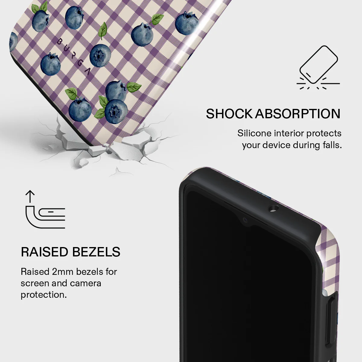 Blueberry Muffin - Samsung Galaxy A13 4G Case - Image 4