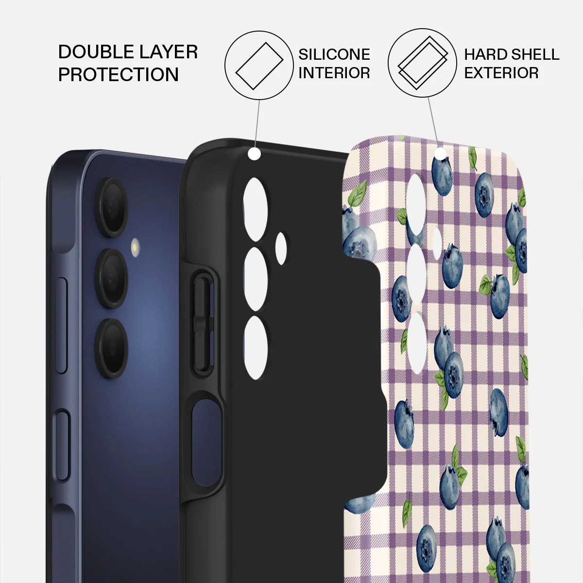 Blueberry Muffin - Samsung Galaxy A15 4G / 5G Case - Image 2