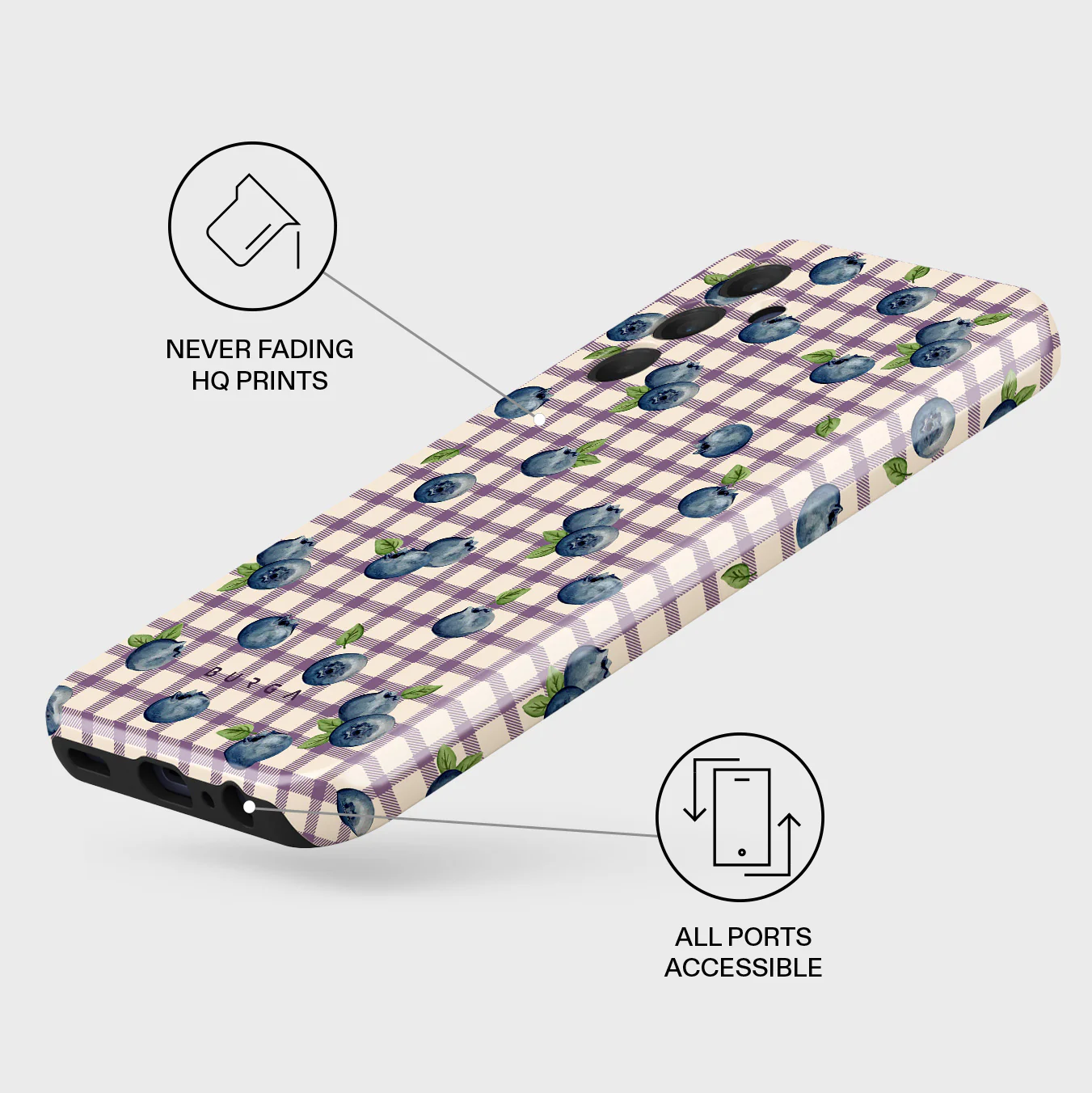 Blueberry Muffin - Samsung Galaxy A15 4G / 5G Case - Image 3