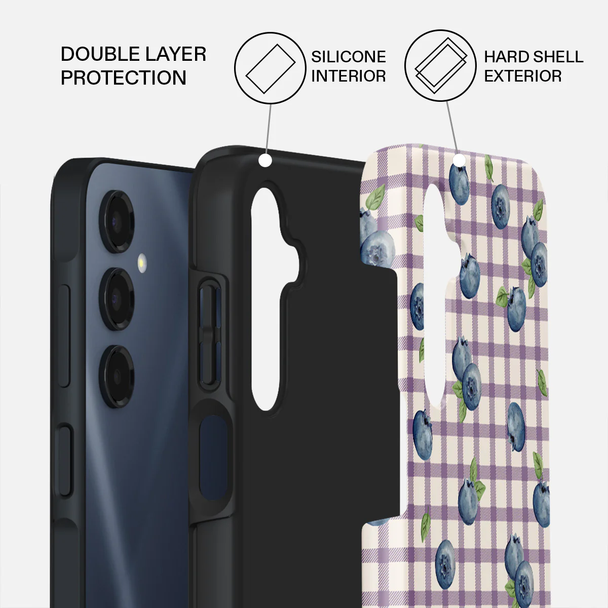 Blueberry Muffin - Samsung Galaxy A16 Case - Image 2