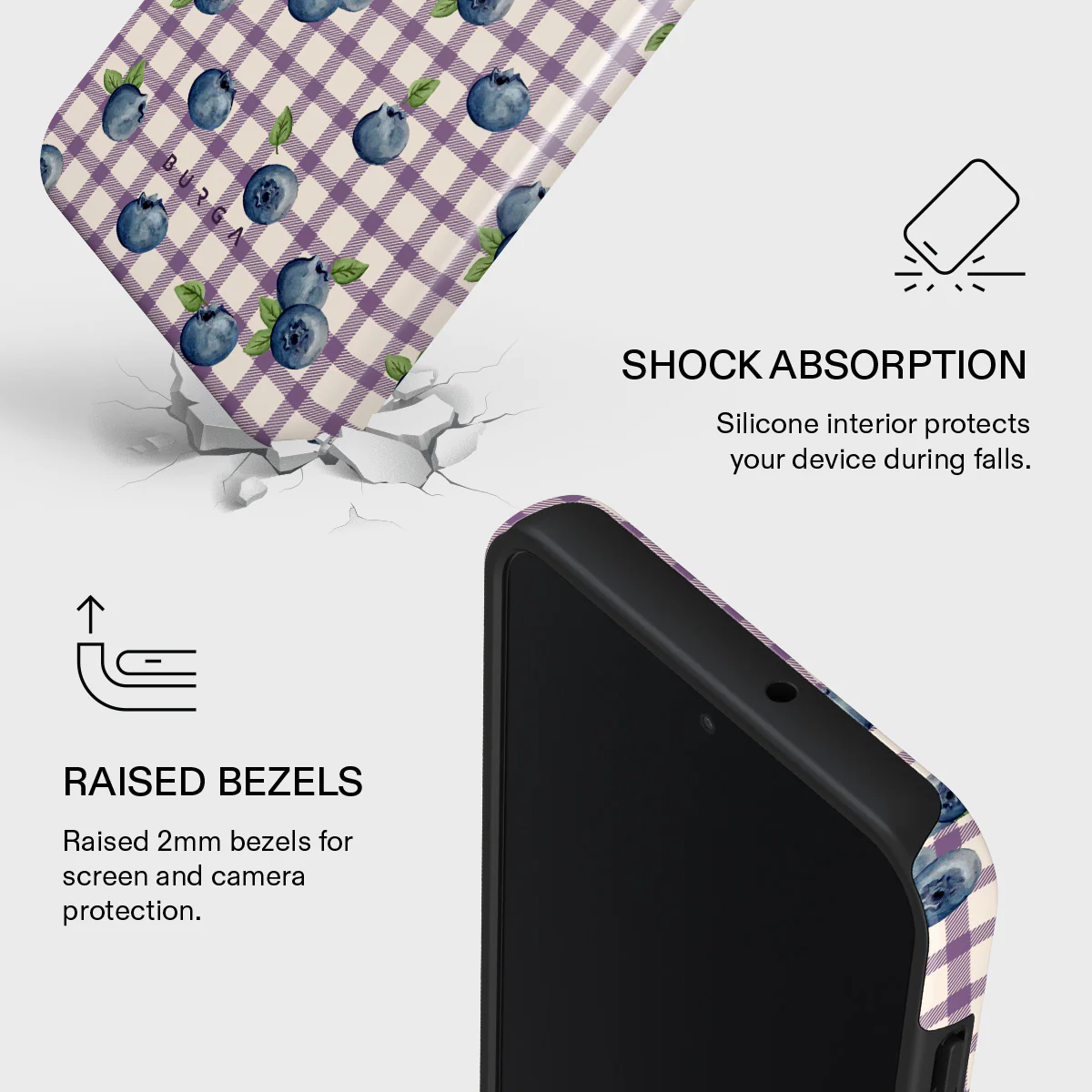 Blueberry Muffin - Samsung Galaxy A16 Case - Image 4