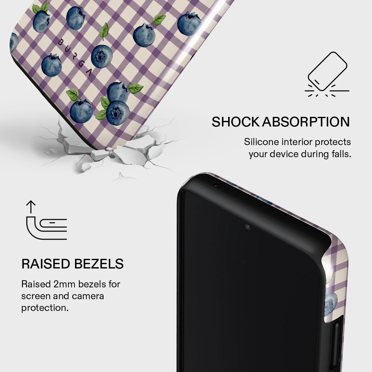 Blueberry Muffin - Samsung Galaxy A22 5G Case - Image 4