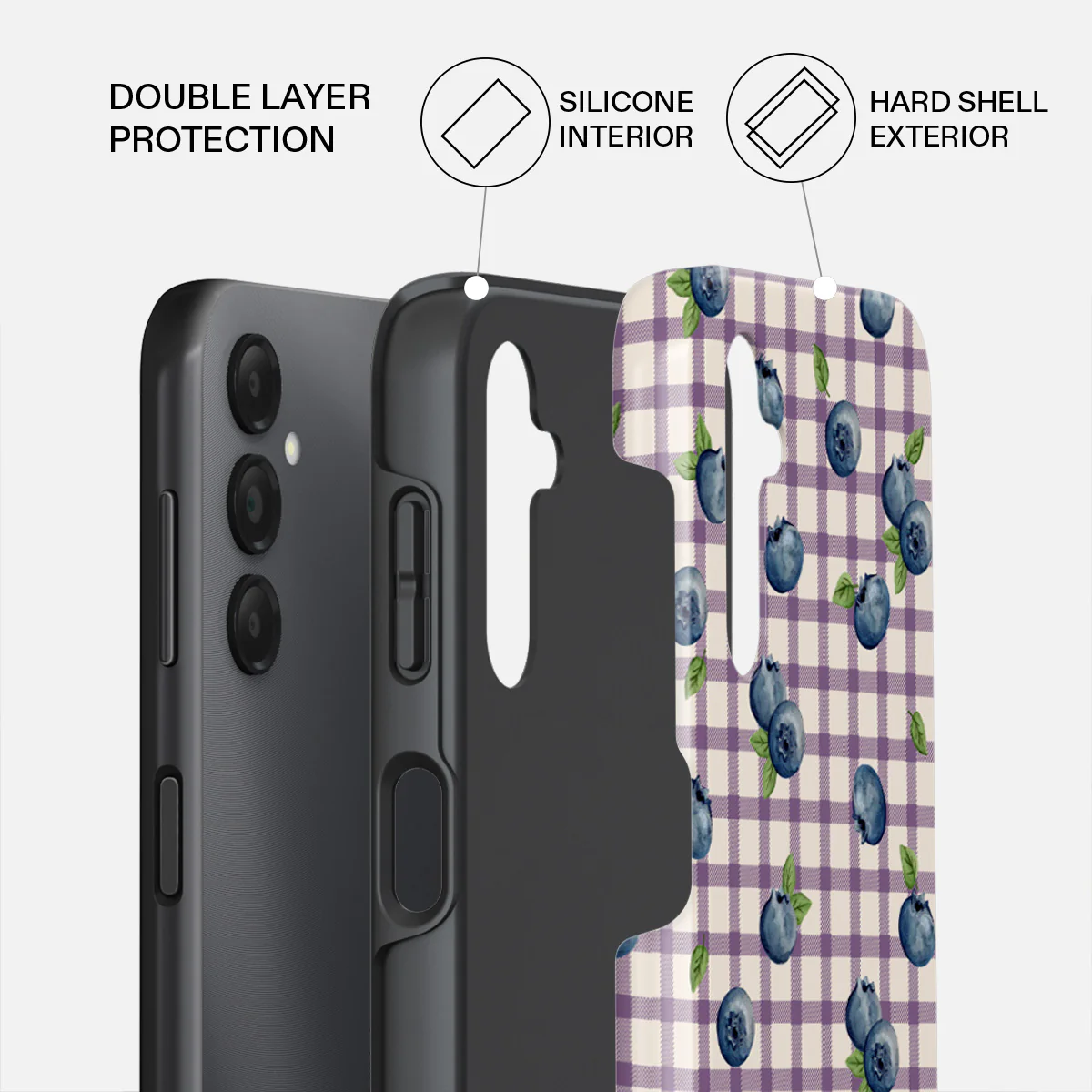 Blueberry Muffin - Samsung Galaxy A25 Case - Image 2