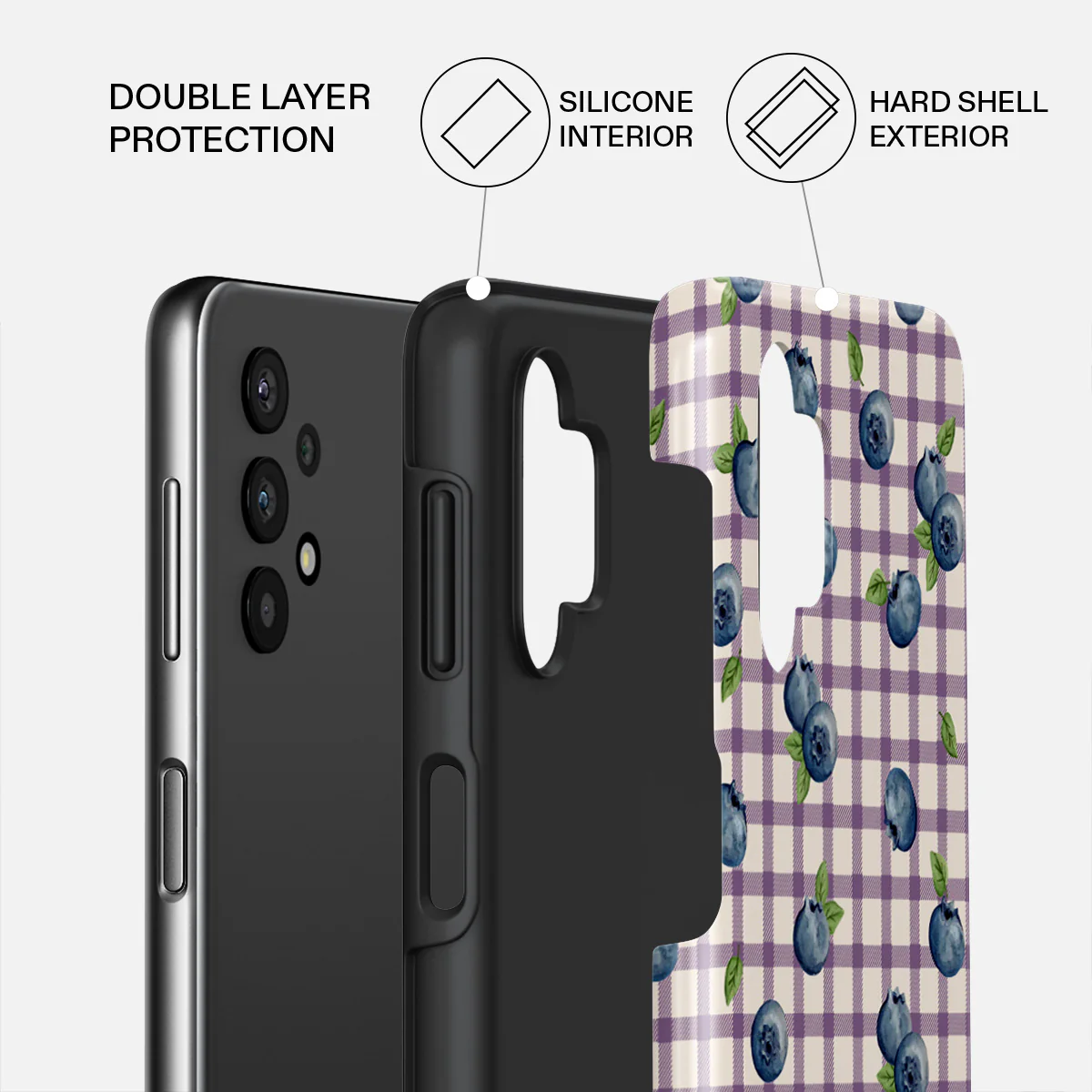 Blueberry Muffin - Samsung Galaxy A32 5G Case - Image 2