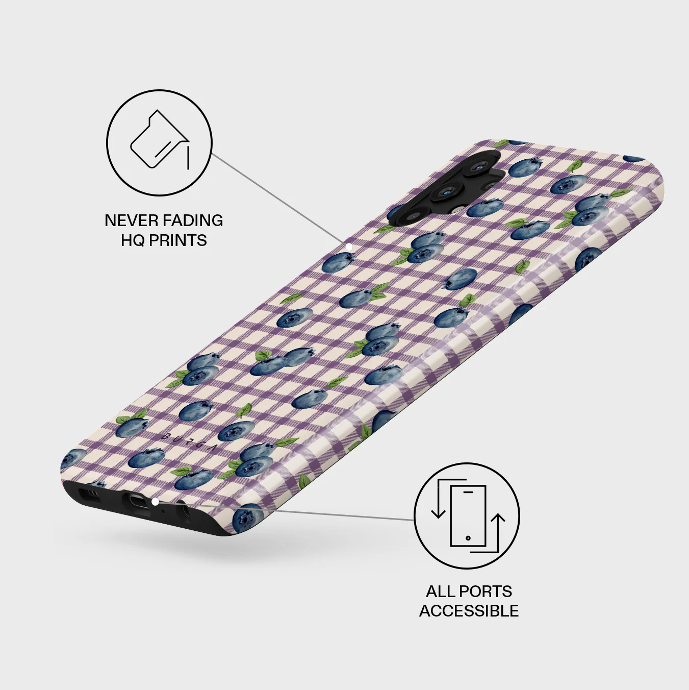 Blueberry Muffin - Samsung Galaxy A32 5G Case - Image 3