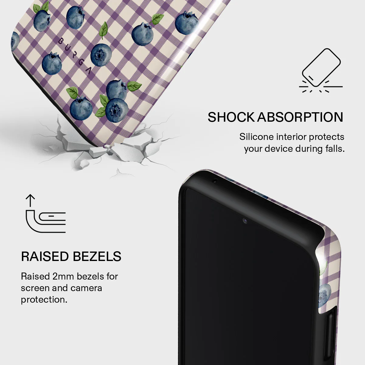 Blueberry Muffin - Samsung Galaxy A32 5G Case - Image 4