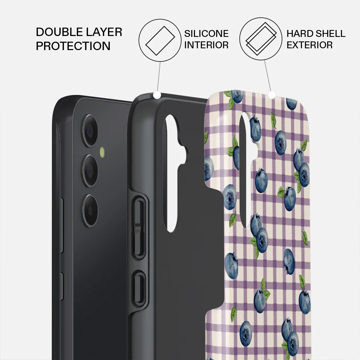 Blueberry Muffin - Samsung Galaxy A34 Case - Image 2