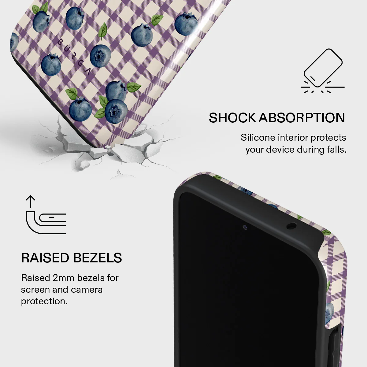 Blueberry Muffin - Samsung Galaxy A34 Case - Image 4