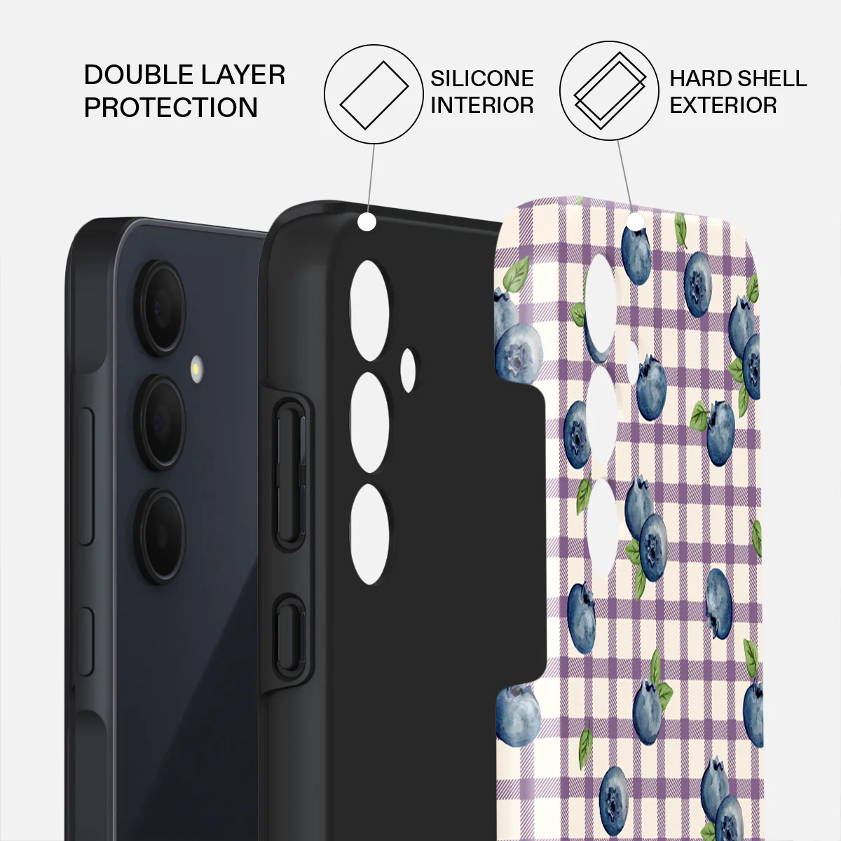 Blueberry Muffin - Samsung Galaxy A35 Case - Image 2