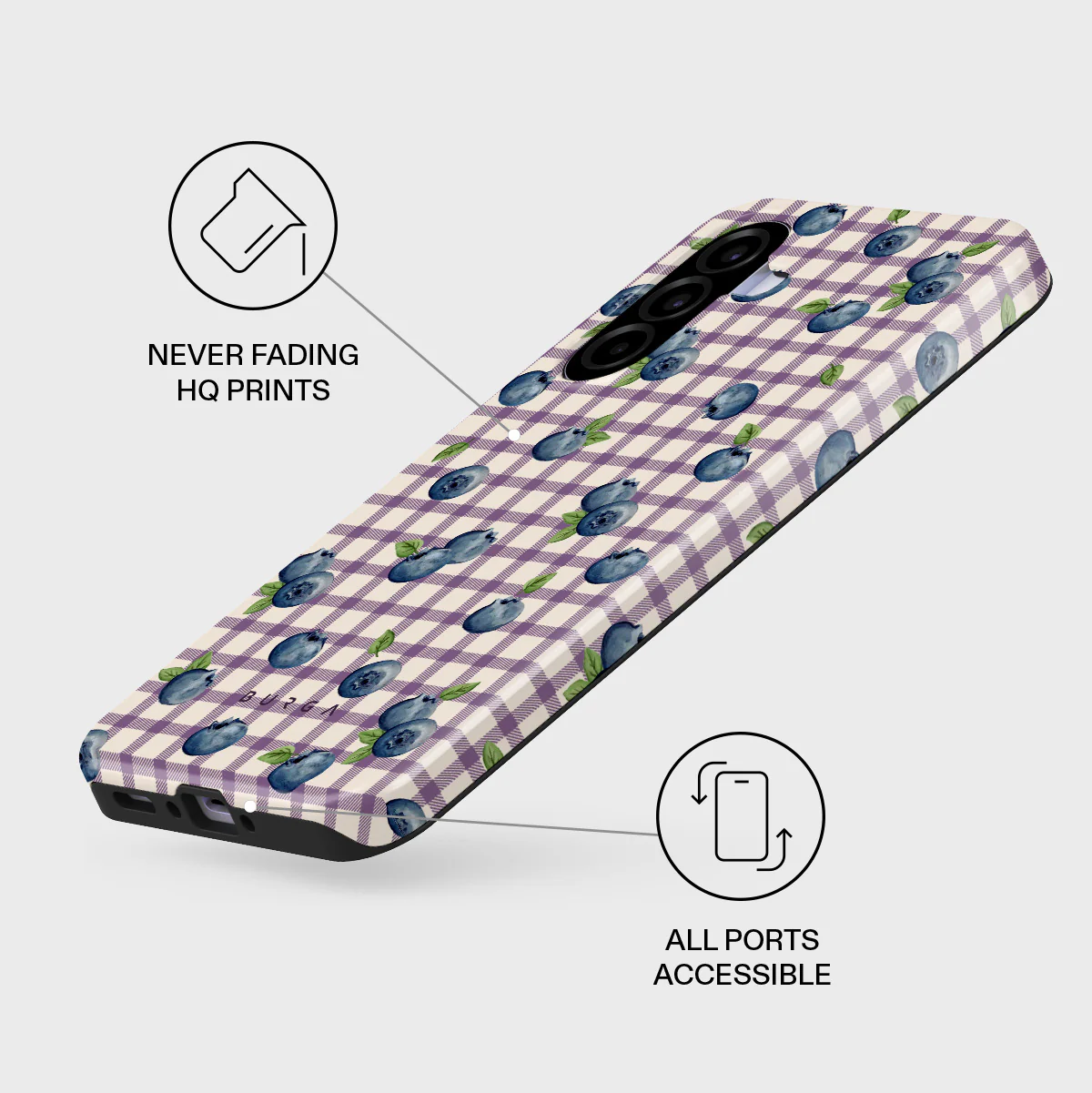 Blueberry Muffin - Samsung Galaxy A37 5G Case - Image 3