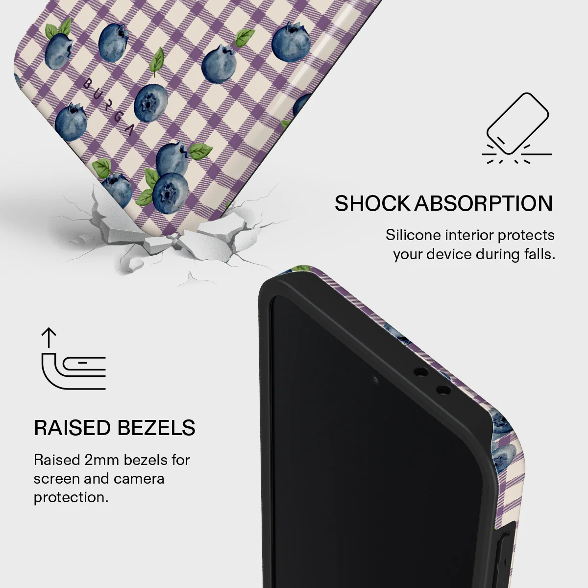 Blueberry Muffin - Samsung Galaxy A37 5G Case - Image 4