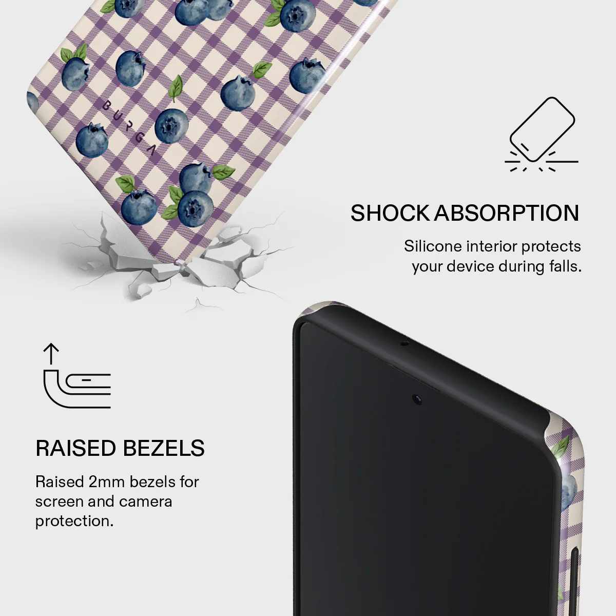 Blueberry Muffin - Samsung Galaxy A51 4G Case - Image 4