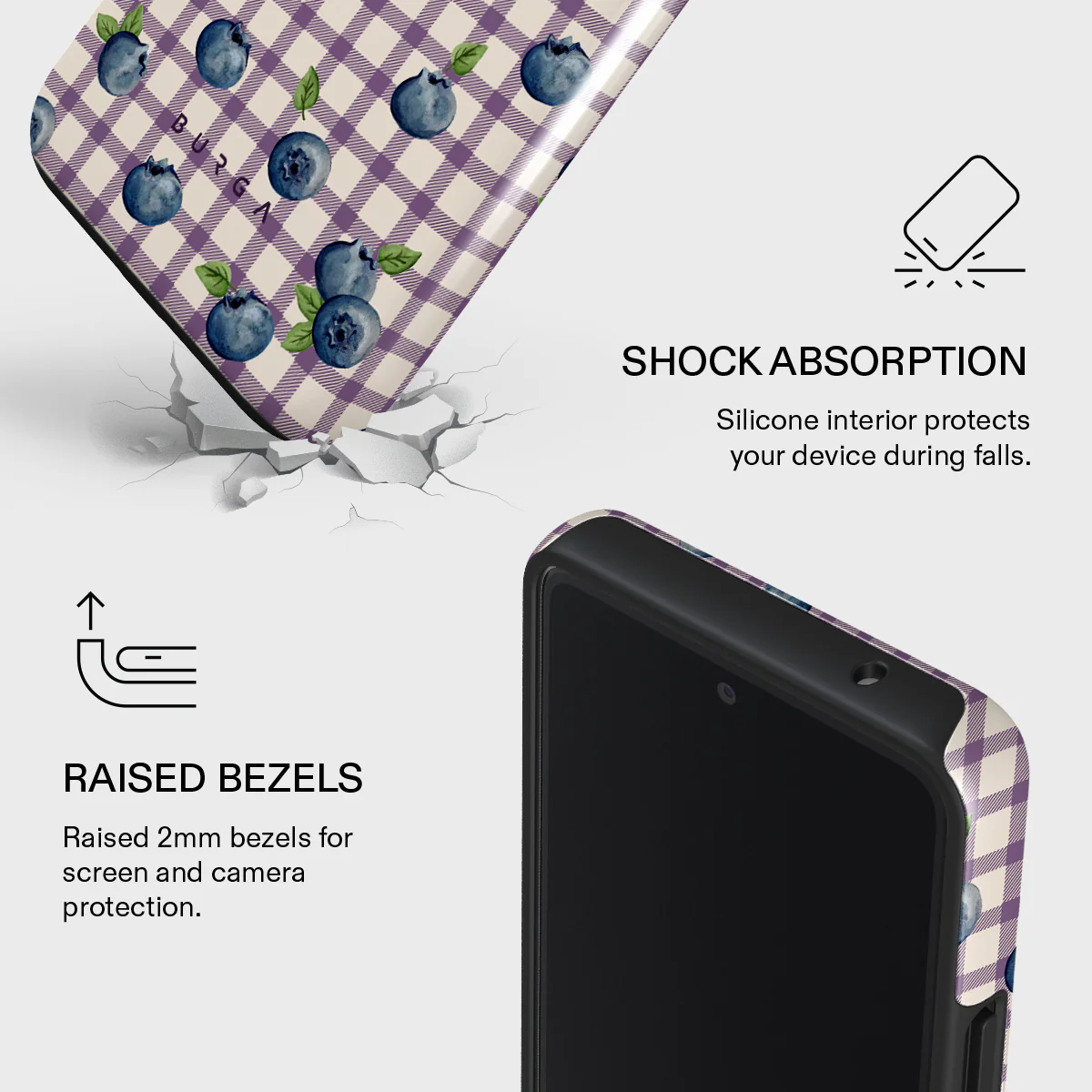 Blueberry Muffin - Samsung Galaxy A53 Case - Image 4