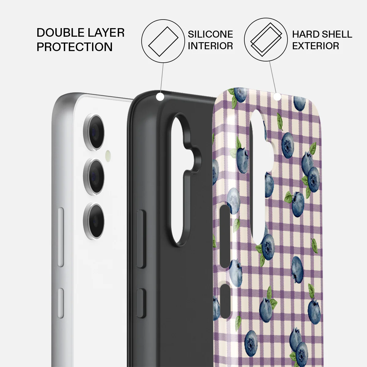 Blueberry Muffin - Samsung Galaxy A55 Case - Image 2