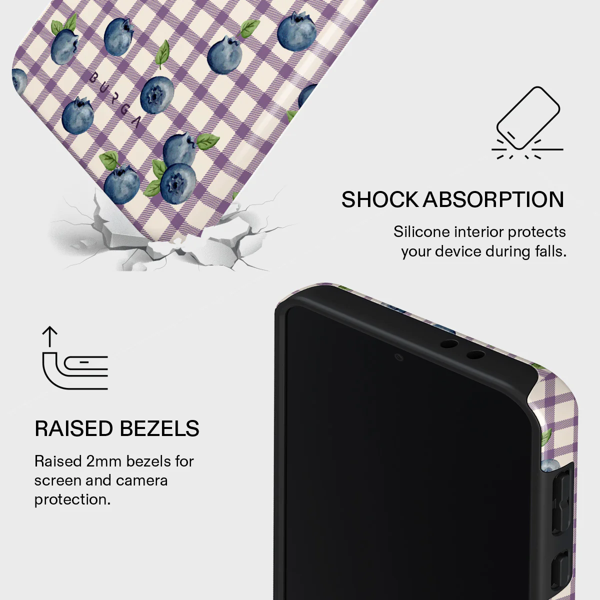 Blueberry Muffin - Samsung Galaxy A56 5G Case - Image 4