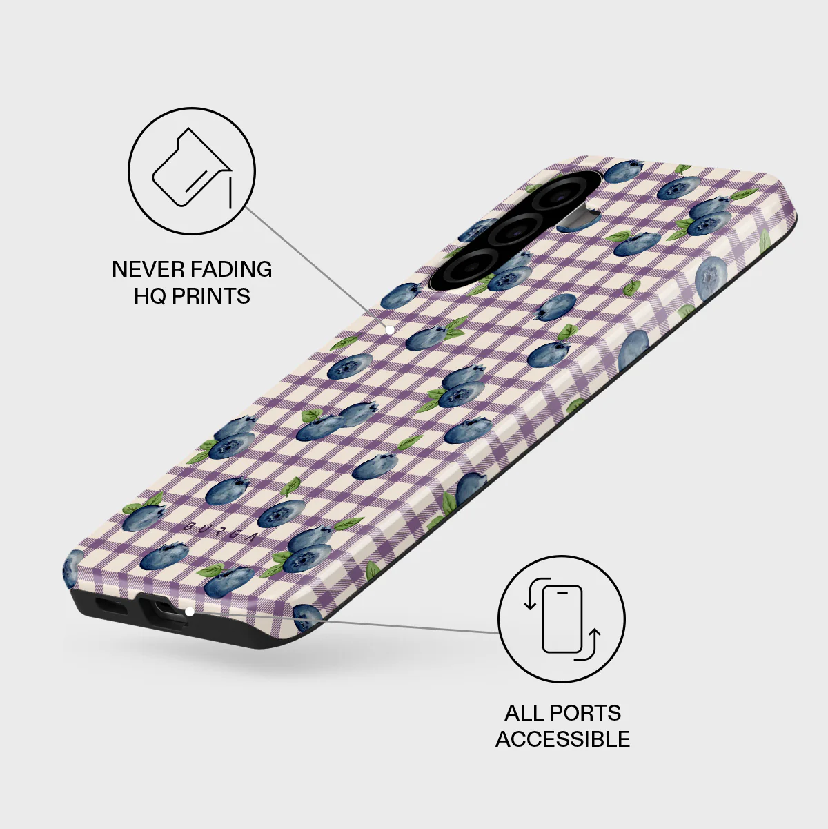 Blueberry Muffin - Samsung Galaxy A57 5G Case - Image 3