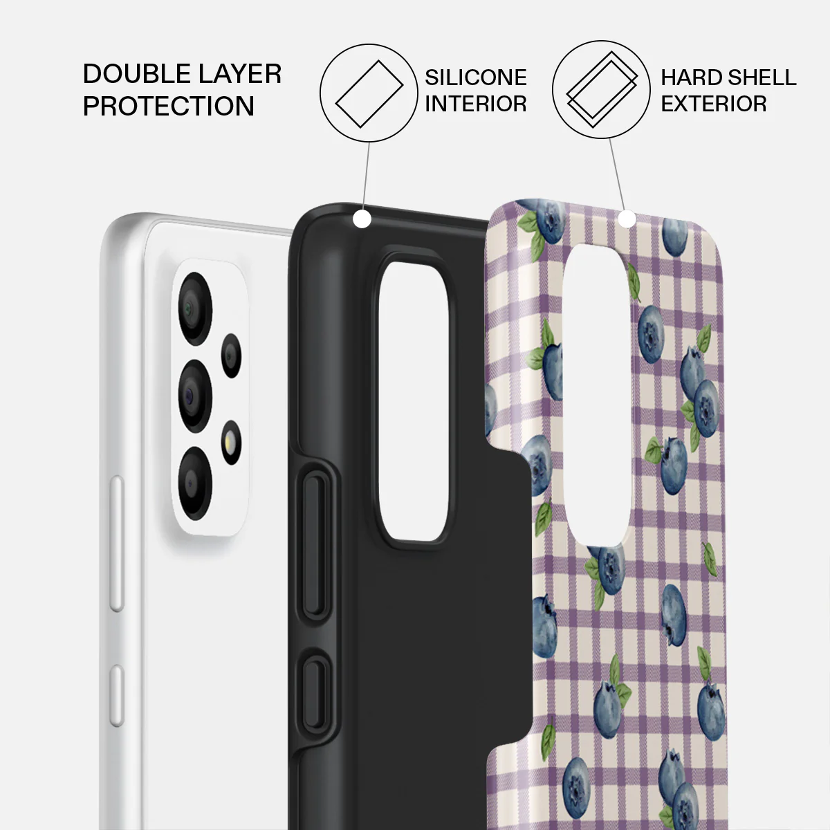 Blueberry Muffin - Samsung Galaxy A73 Case - Image 2