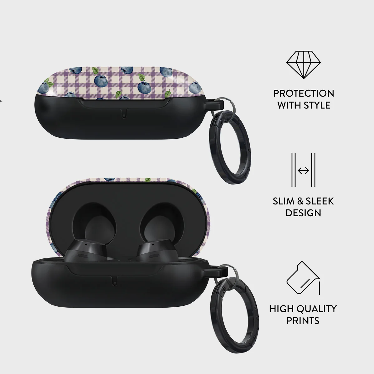 Blueberry Muffin - Samsung Galaxy Buds Plus Case - Image 4