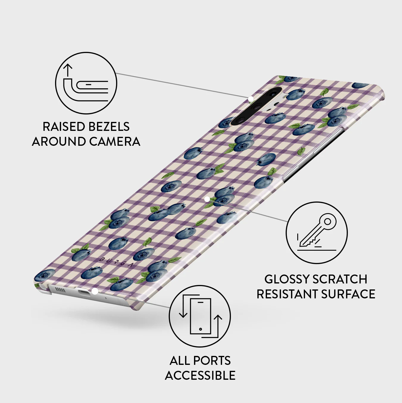 Blueberry Muffin - Samsung Galaxy Note 10 Plus Case - Image 3