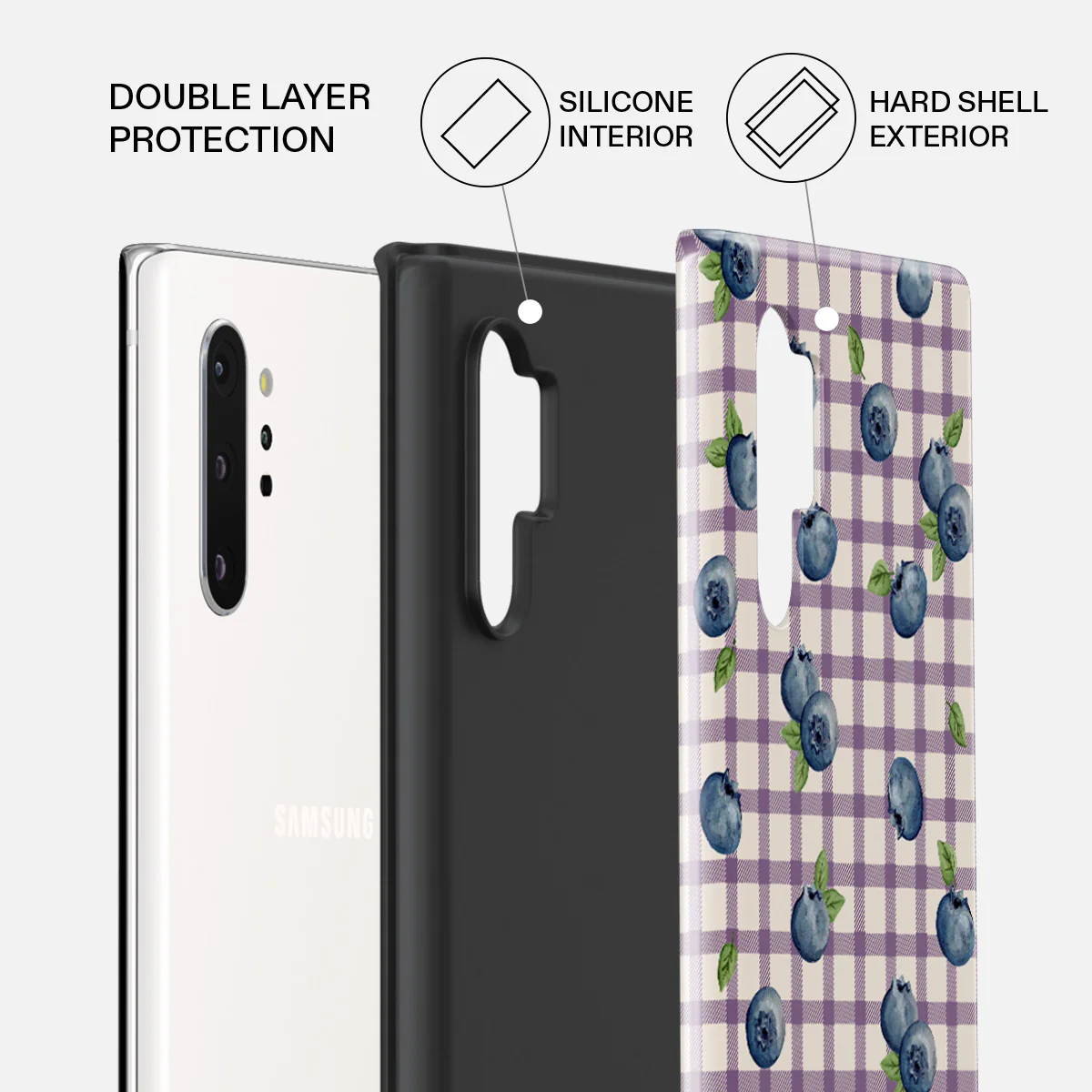 Blueberry Muffin - Samsung Galaxy Note 10 Plus Case - Image 6