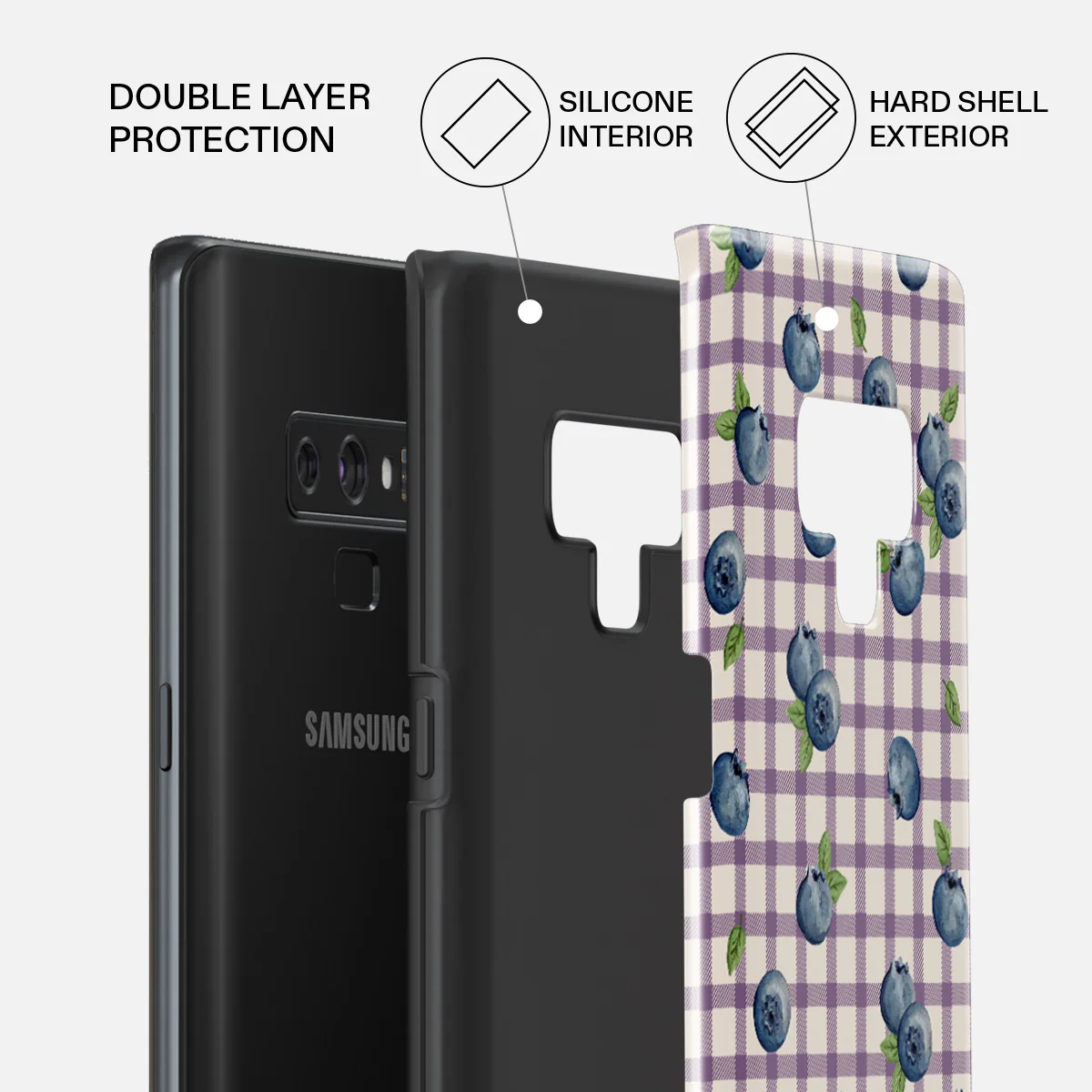 Blueberry Muffin - Samsung Galaxy Note 9 Case - Image 6
