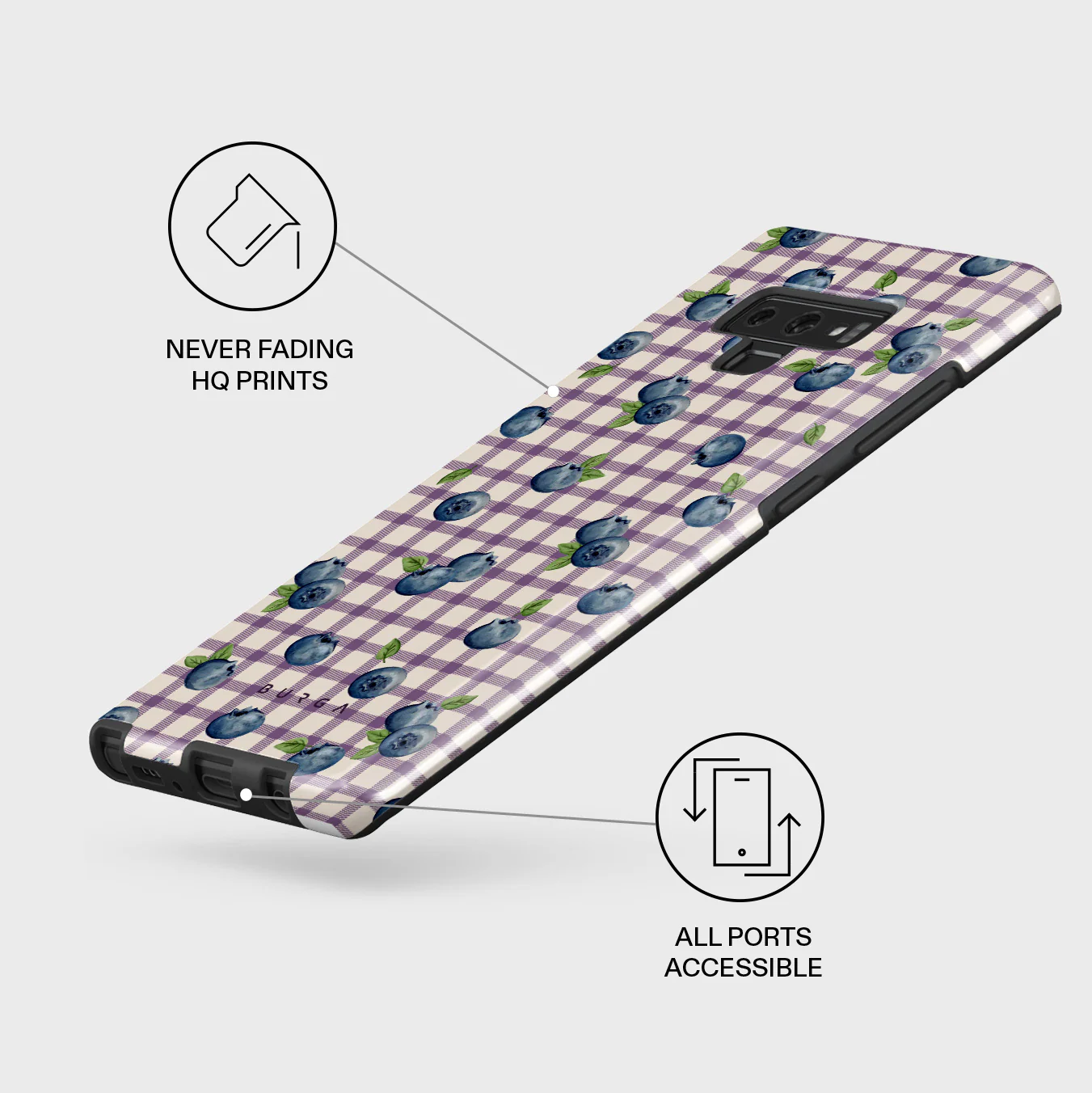 Blueberry Muffin - Samsung Galaxy Note 9 Case - Image 7