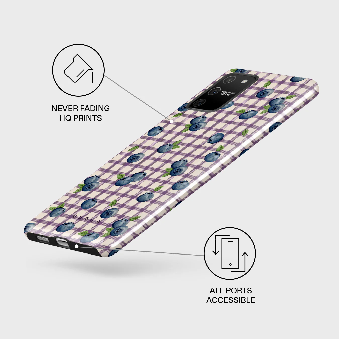 Blueberry Muffin - Samsung Galaxy S10 Lite Case - Image 3
