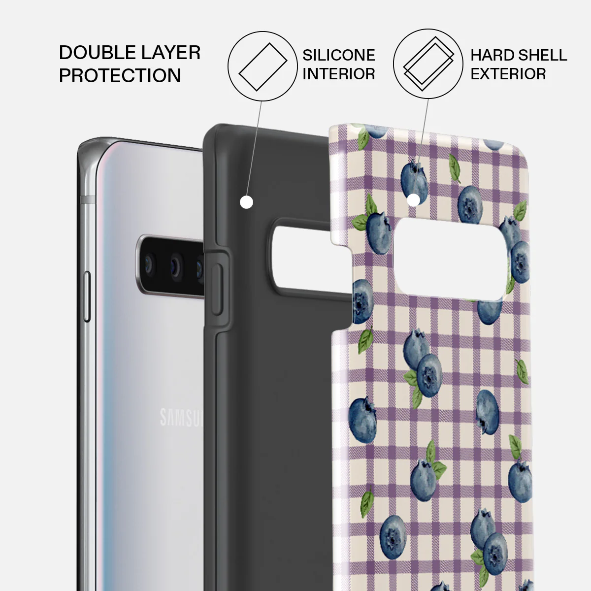 Blueberry Muffin - Samsung Galaxy S10 Plus Case - Image 6