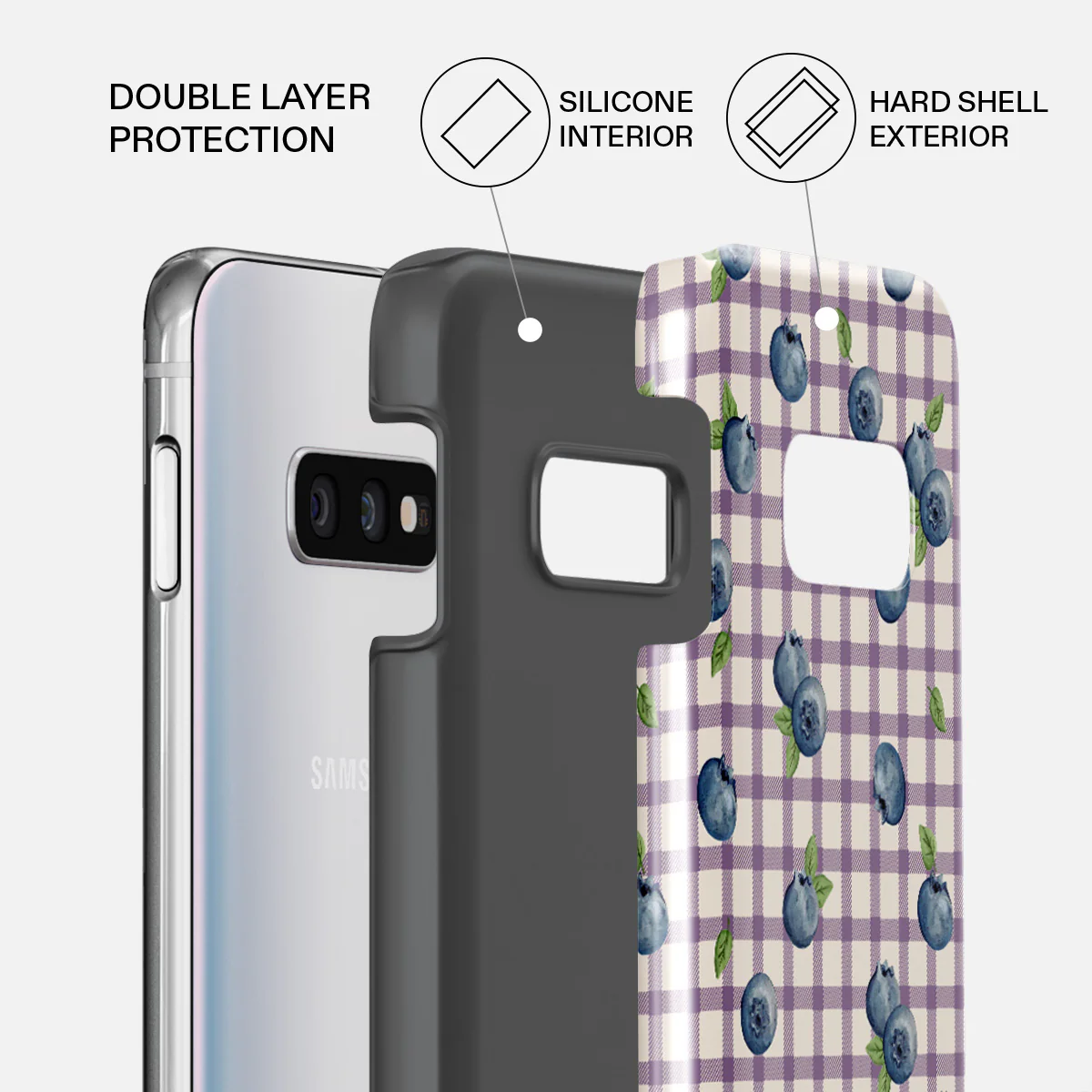 Blueberry Muffin - Samsung Galaxy S10E Case - Image 2