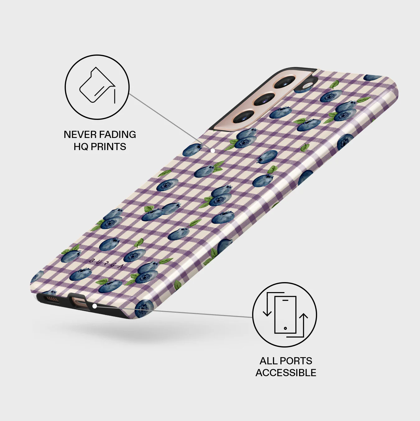 Blueberry Muffin - Samsung Galaxy S21 Plus Case - Image 3