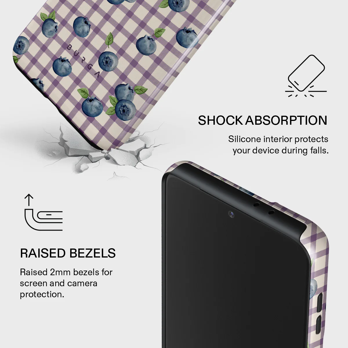 Blueberry Muffin - Samsung Galaxy S21 Plus Case - Image 4