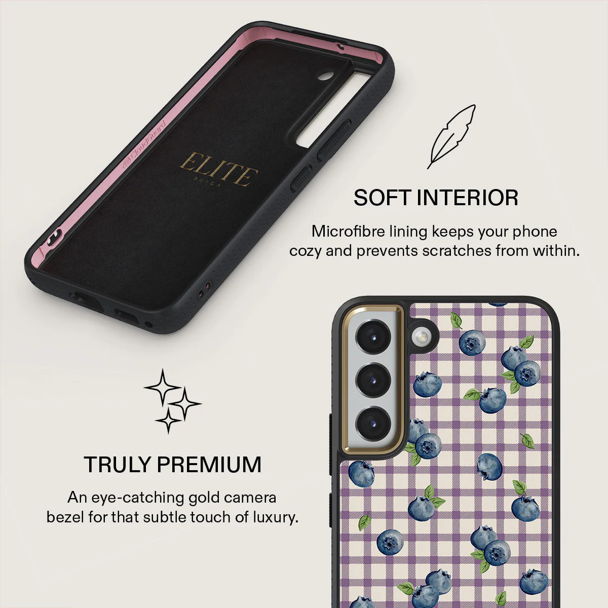 Blueberry Muffin - Samsung Galaxy S22 Case - Image 10